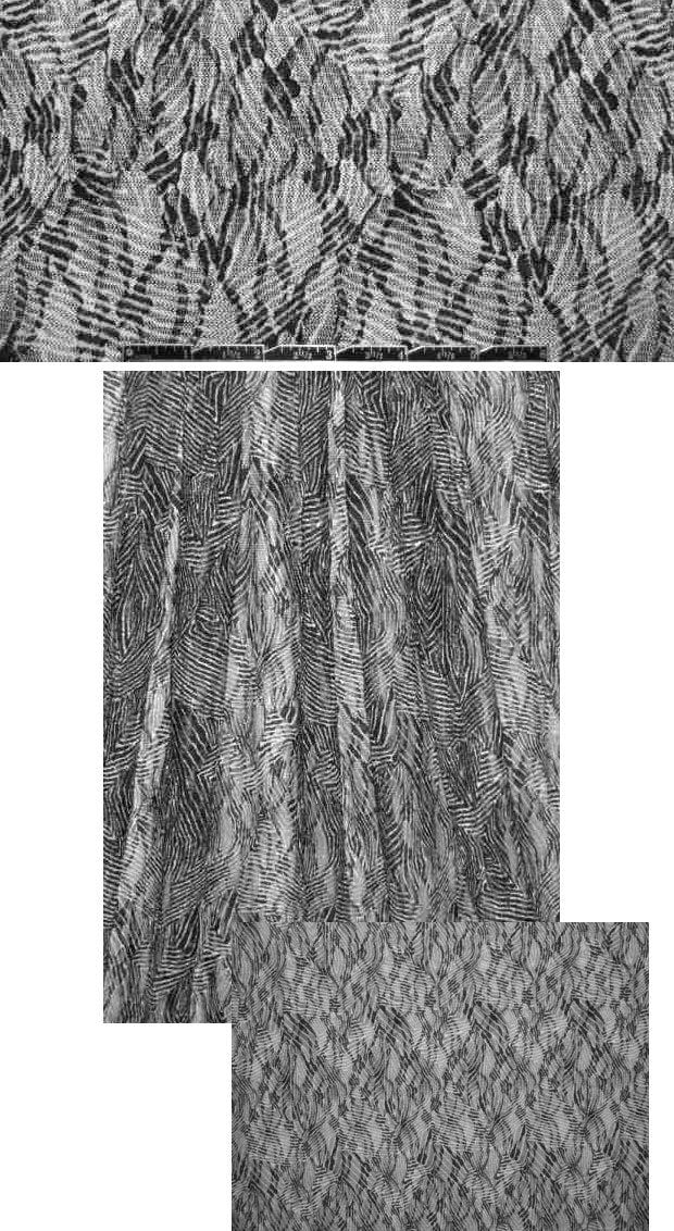 thumbprint lace design stretch lace printed knit