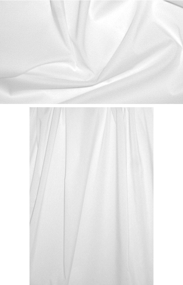 Japanese cotton blend stretch lawn - white
