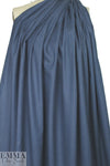 linen/rayon stretch woven - denimy blue 1.66 yds