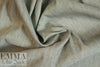 European linen/rayon stretch woven - mushroom heather
