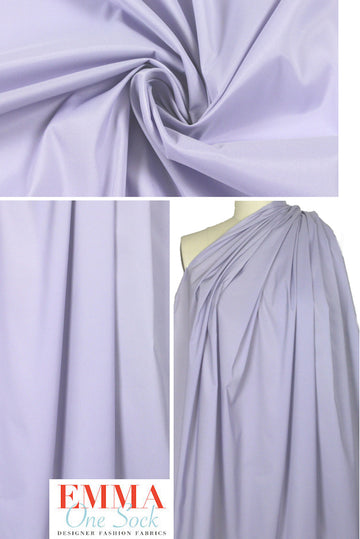 stretch woven lining - hydrangea
