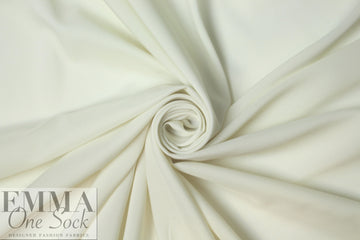 stretch woven lining - cream 1.5 yds