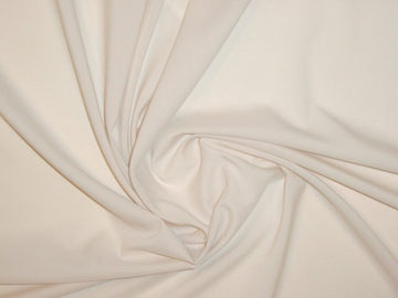 stretch woven lining - ecru