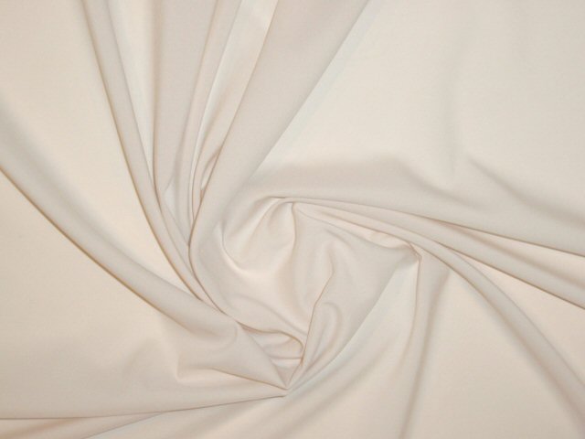 stretch woven lining - ecru 1.33 yds