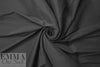 Italian poly/silk/elastane stretch organza - black
