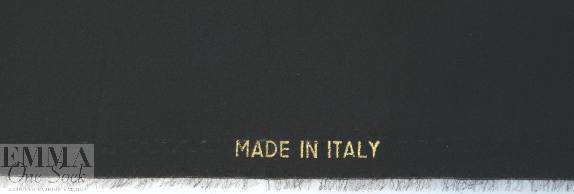 Italian poly/silk/elastane stretch organza - black
