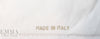 Italian poly/silk/elastane stretch organza - white .75 yds