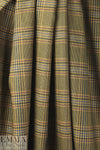 NY designer stretch yarn dyed plaid - camel glen plaid