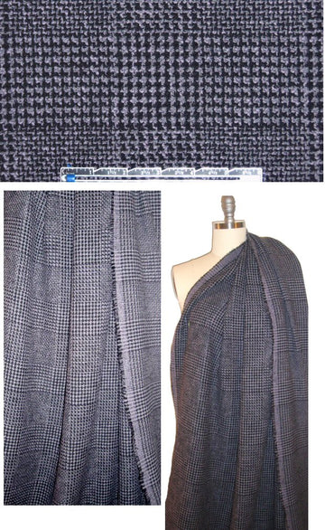 Rebecca Tay1or lavender/gray glen plaid stretch suiting