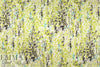 Italian printed stretch sateen rainwear - lime 1.875 yd