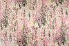 Italian printed stretch sateen rainwear - pink 2.375 yds