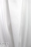 cotton/nylon stretch poplin shirting - white 2.75 yd