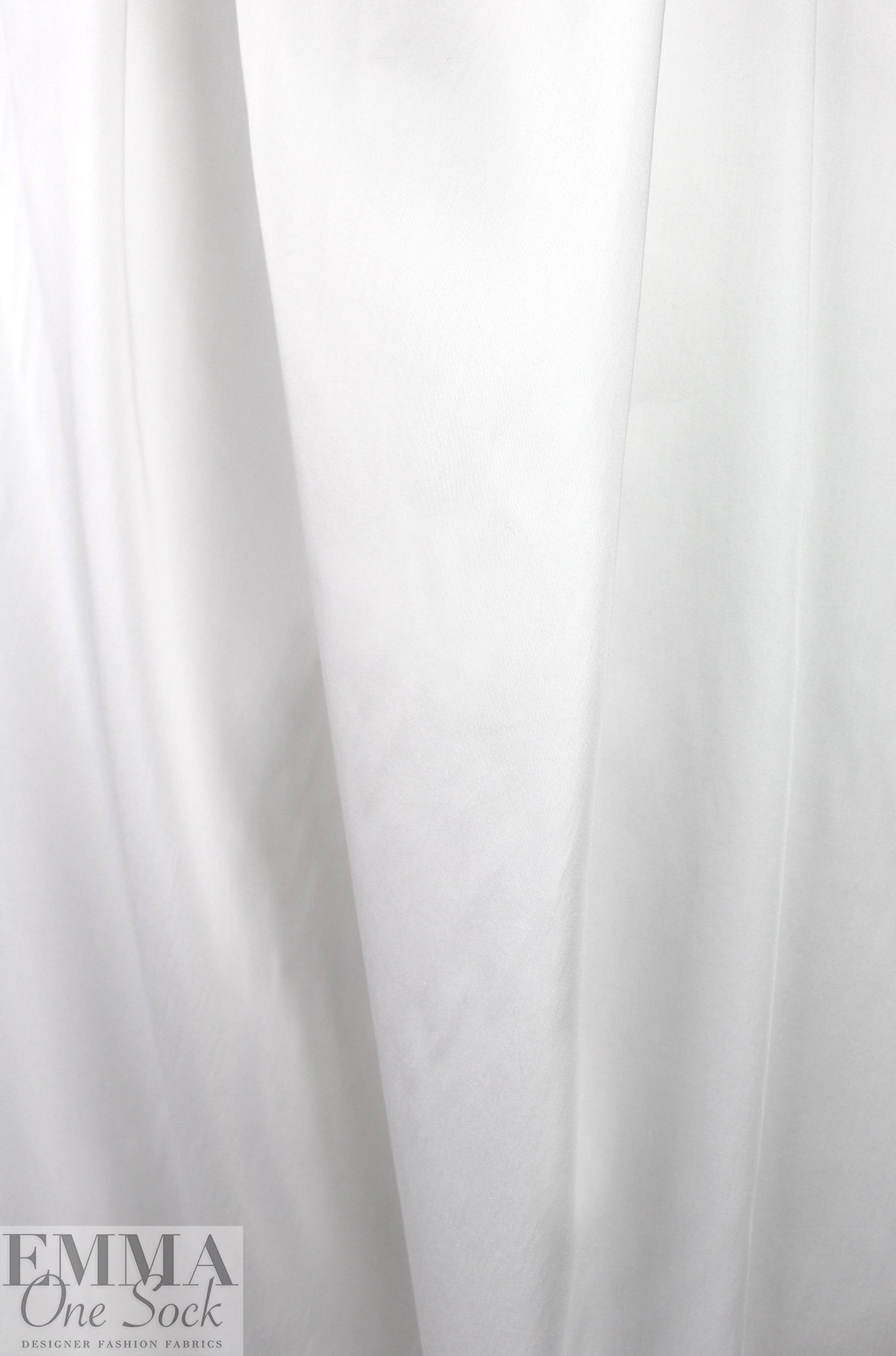 cotton/nylon stretch poplin shirting - white 2.75 yd