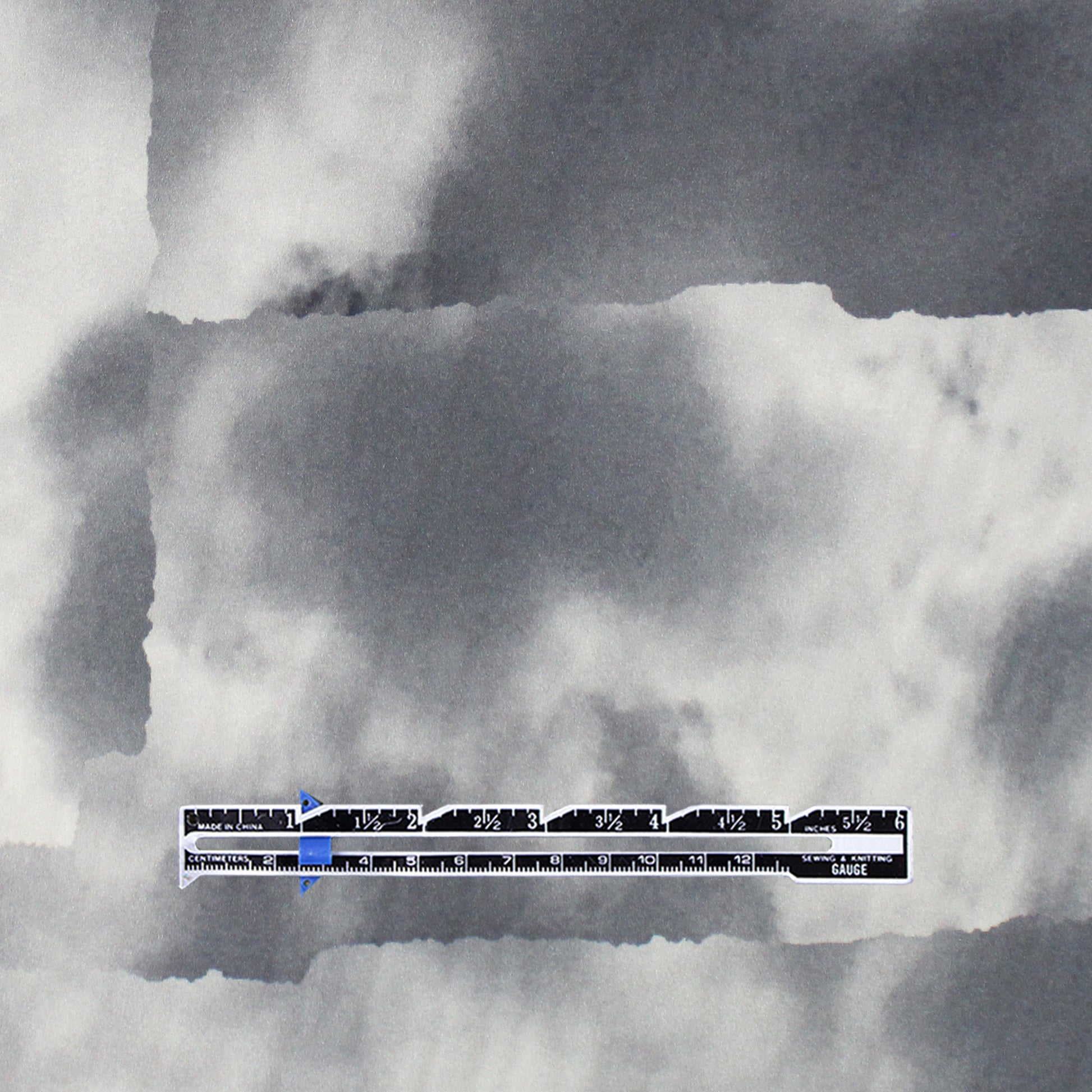 deadstock 'cloud collage' stretch silk charmeuse