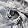 deadstock 'cloud collage' stretch silk charmeuse