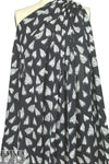 Rebecca Tayl0r 'shadow heart' stretch silk blouseweight 1.75 yd
