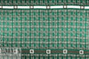 NY designer 'green belt' panel stretch silk charmeuse 1 yard