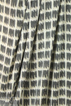Italian scribble squares silk double georgette
