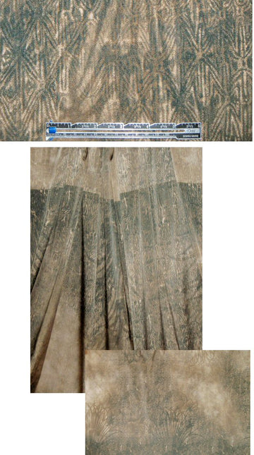 Tahari 'antique show' abstract stretch silk panel