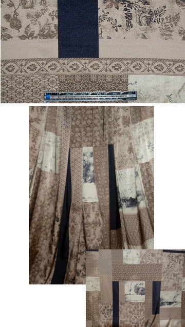Tahari 'vintage' stretch silk charmeuse - earth