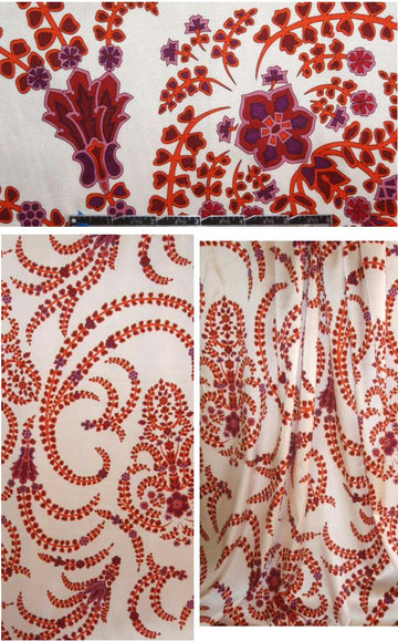 Hale B0b decorative floral silk stretch blouseweight