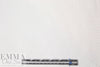 Derek L@m viscose/silk stretch textured cream stripe 1.875 yd