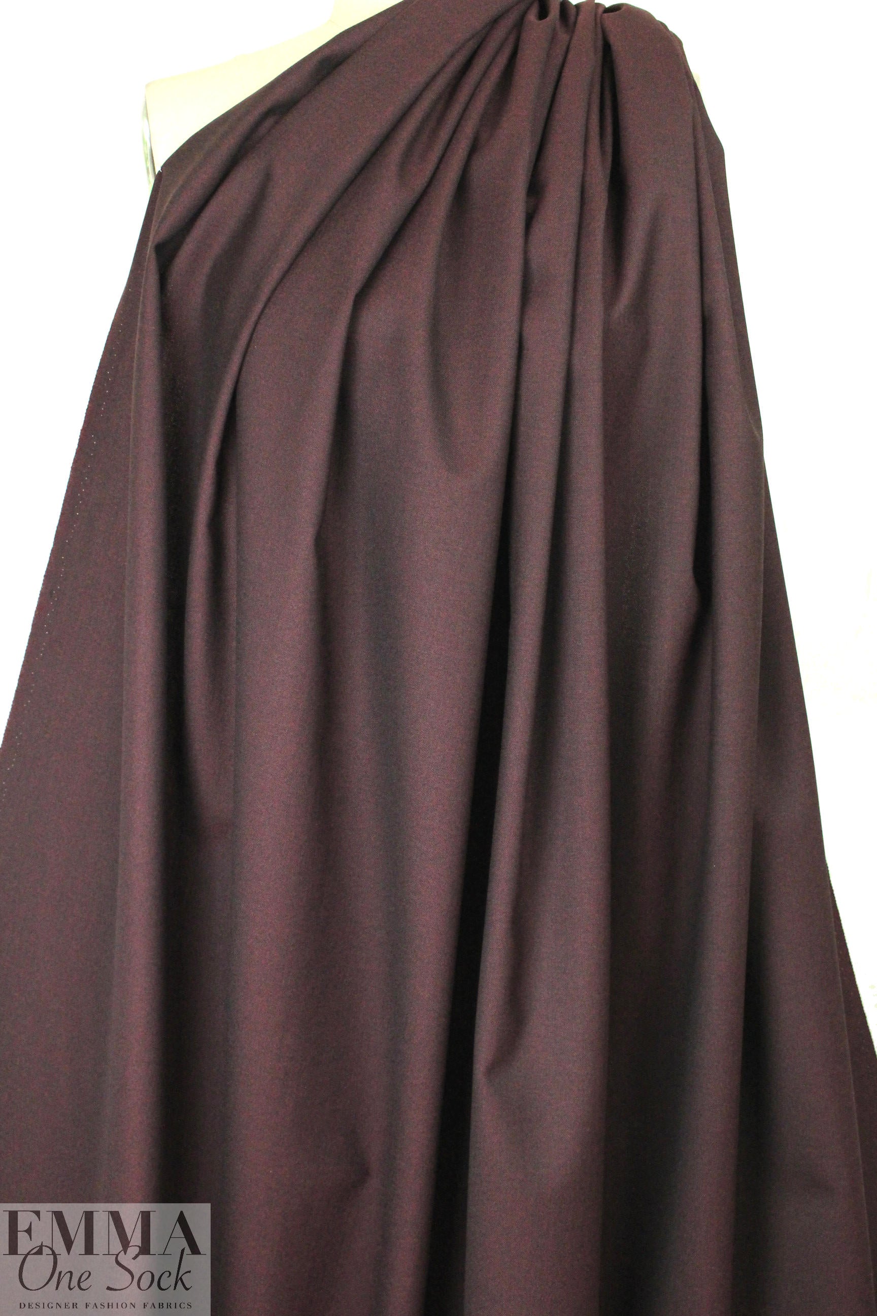 Rag & B0ne wool/spandex burgundy stretch suiting