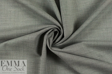 Rag & B0ne wool/spandex banker's gray stretch suiting 1.375 yds