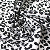 Italian 'snow leopard' stretch cotton twill 1.25 yds