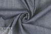 Lander0 viscose blend stretch twill - blue/silver