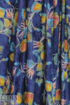 'decorative embroidery' floral stretch velvet
