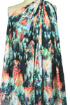 NY designer 'mirror image' viscose stretch 2.5 yards