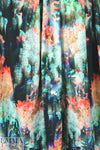 NY designer 'mirror image' viscose stretch 2.5 yards