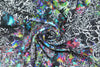 Nico1e Mi11er intricate abstract viscose stretch crepe