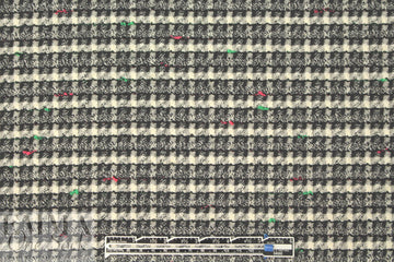 Dobert virgin wool blend novelty stretch woven - plaid