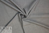 Italian stretch wool suiting - charcoal crosshatch
