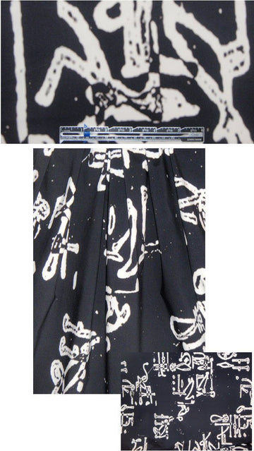 The0ry cave dweller stretch woven - black/white