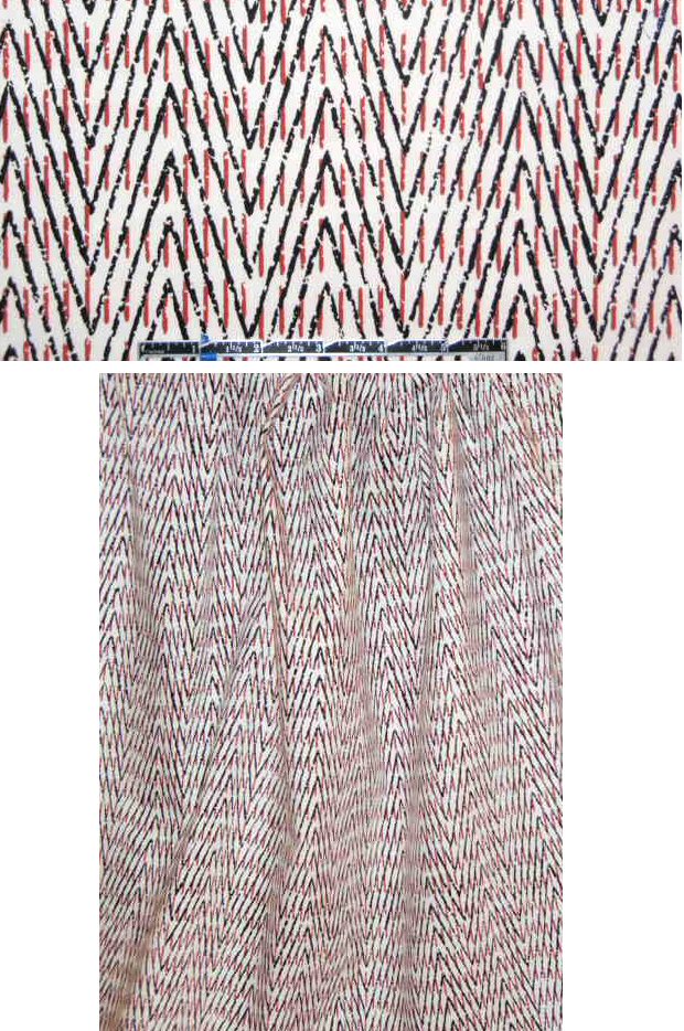 The0ry teepee graphic stretch woven 2.125 yds