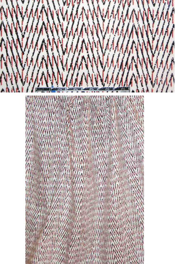 The0ry teepee graphic stretch woven 2.125 yds