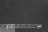 CA designer bengaline stretch cotton woven - gray/black 2.5 yd