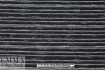 NY designer yarn-dyed, stripey cotton stretch woven