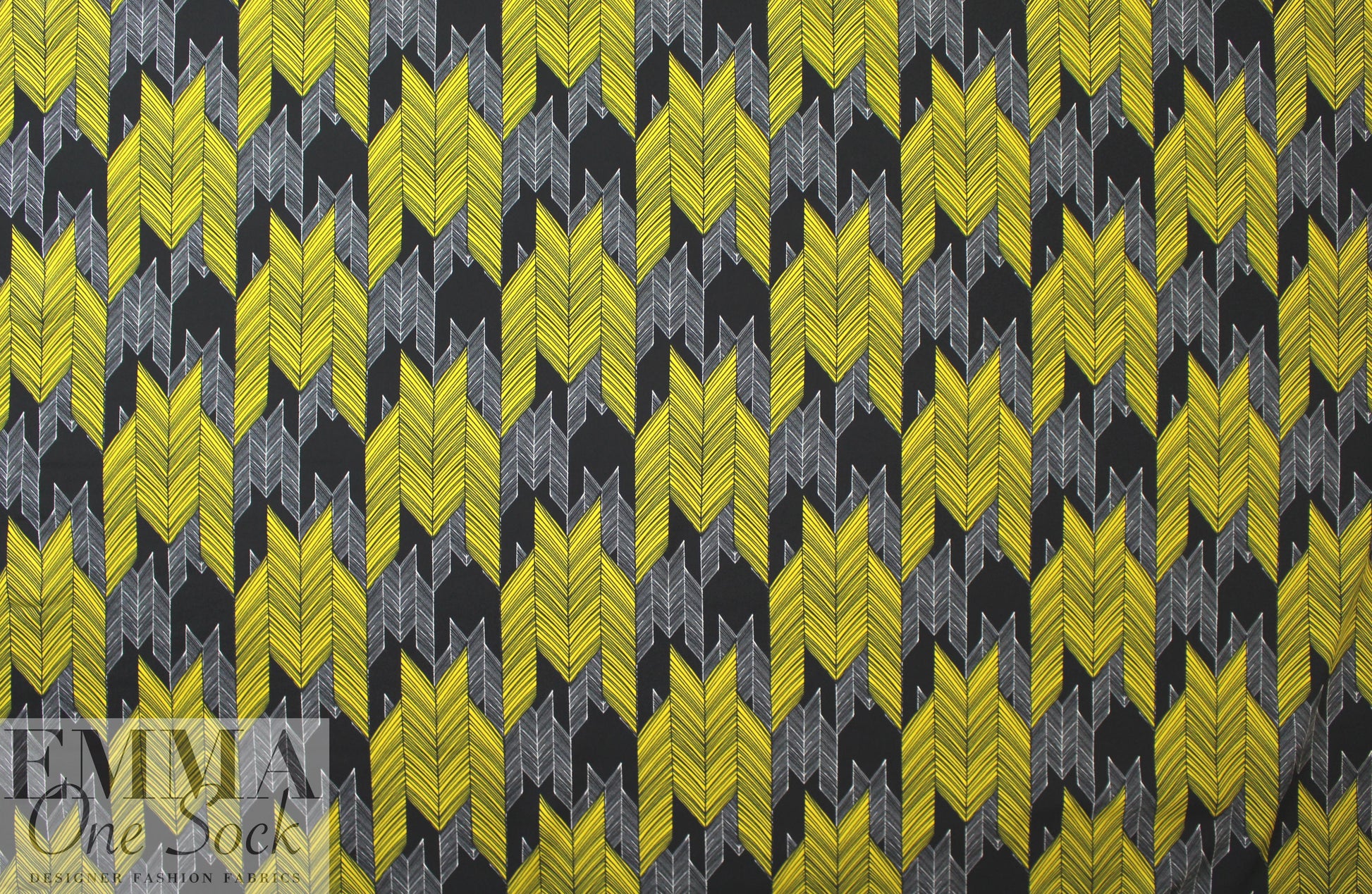 Mi11y chevron graphic viscose 'matte hybrid'