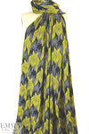 Mi11y chevron graphic viscose 'matte hybrid' 1.75 yd