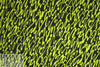 Mi11y neon lime scribble viscose 'matte hybrid'