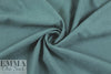 NY designer sueded texture rainwear - dusty teal 2.625 yds