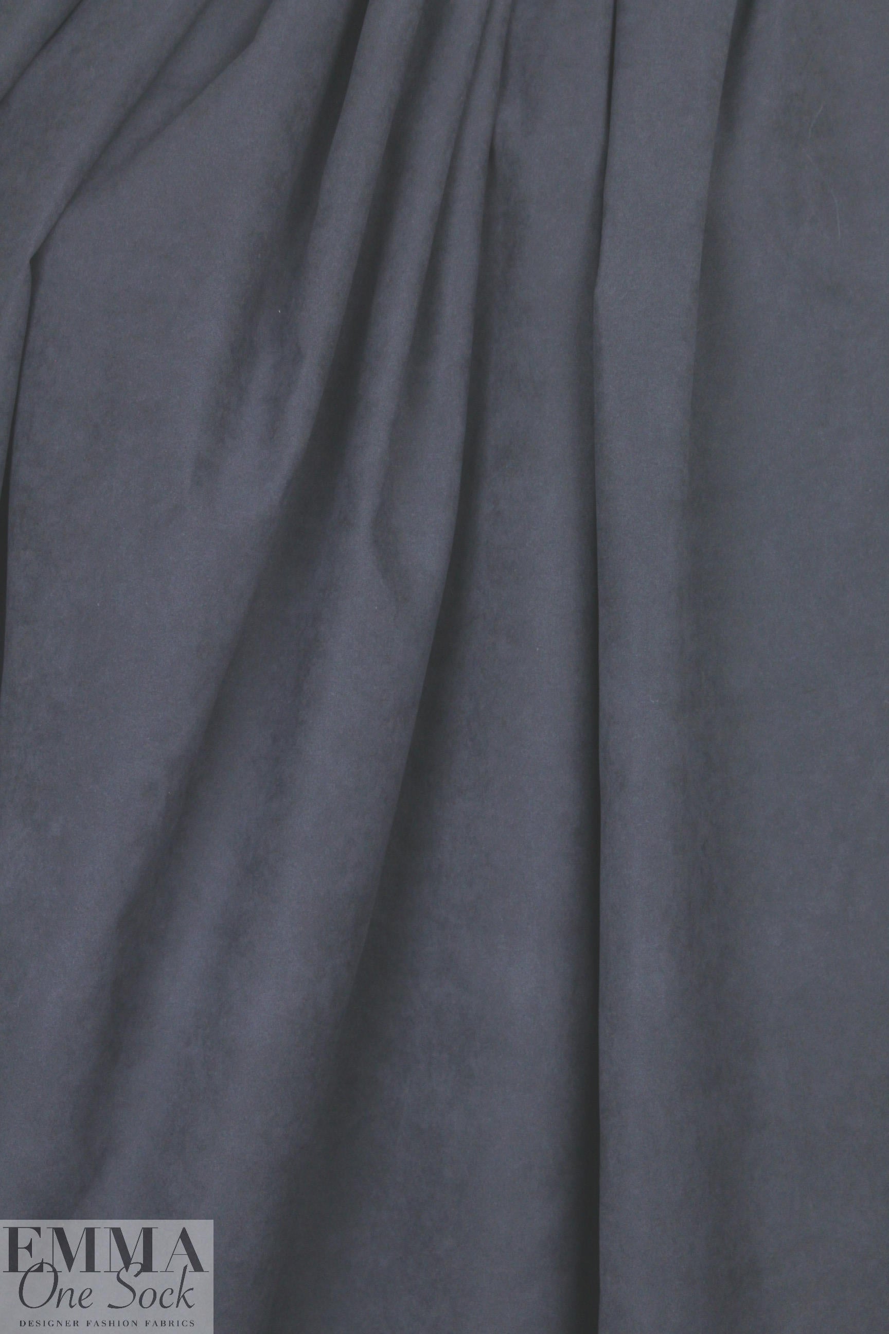 NY designer sueded texture rainwear - midnight