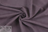 NY designer sueded texture rainwear - plum .75 yds