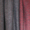 Di0r pinstripe doubleface wool knit suiting - garnet/charcoal 1.5 yds