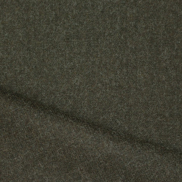 M@x Mara all wool twill suiting - tweedy olive 1.625 yd