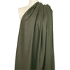 M@x Mara all wool twill suiting - tweedy olive 1.5 yds
